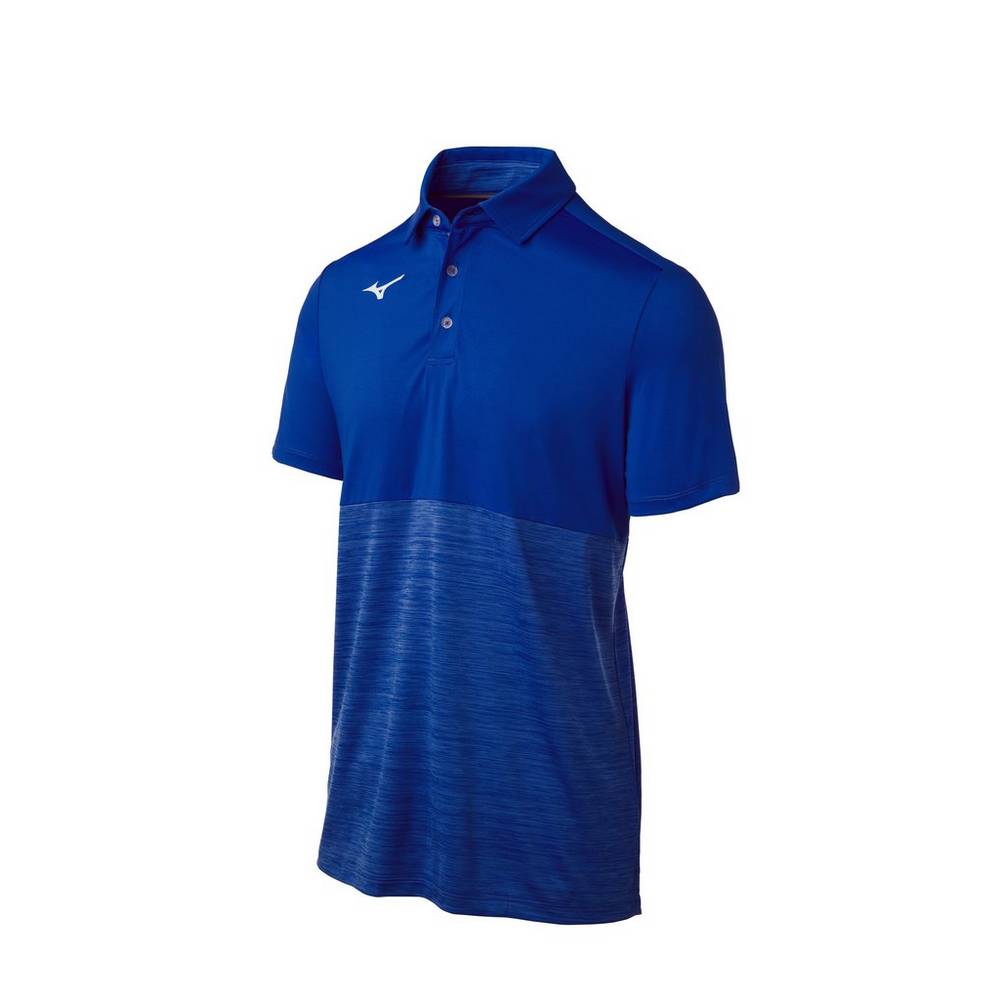 Mens Mizuno Alpha Polo Royal Philippines (XTNOFM482)